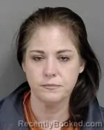 Mugshot of Jessica Nicole Bauman booked in Kandiyohi County, Minnesota on April 14, 2026