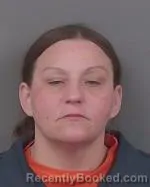 Mugshot of Amanda May Shanahan booked in Kandiyohi County, Minnesota on April 15, 2026