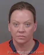 Mugshot of Sara Beth Rosendahl booked in Kandiyohi County, Minnesota on April 22, 2026