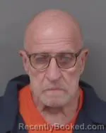 Mugshot of Ray Allan Danielson booked in Kandiyohi County, Minnesota on August 7, 2026
