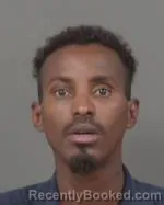 Mugshot of Abdullahi Ahmed Mohamud booked in Kandiyohi County, Minnesota on August 19, 2026