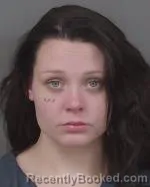 Mugshot of Caitlin Joanne Meinen booked in Kandiyohi County, Minnesota on August 20, 2026