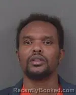 Mugshot of Niman Basha Mohamed booked in Kandiyohi County, Minnesota on August 23, 2026