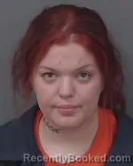 Mugshot of Evi Angelica Benson booked in Kandiyohi County, Minnesota on August 28, 2026