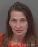 Mugshot of Shannon Lynn Faber booked in Kandiyohi County, Minnesota on August 28, 2026