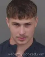 Mugshot of Noah Joseph Hall booked in Kandiyohi County, Minnesota on August 29, 2026