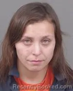 Mugshot of Sheyenne Riva Michaud booked in Kandiyohi County, Minnesota on October 15, 2026