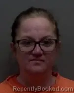 Mugshot of Kelly Lou Salverson booked in Lac Qui Parle County, Minnesota on April 6, 2026