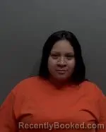 Mugshot of Beatriz Garcia booked in Lac Qui Parle County, Minnesota on April 29, 2026