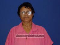 Booking photo from Sampson County, North Carolina