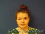 Mugshot of Kayla Elizabeth Evans booked in Sampson County, North Carolina on August 28, 2026