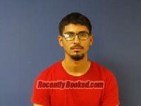 Booking photo from Sampson County, North Carolina