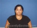 Mugshot of Crystal Lee Ortiz booked in Sampson County, North Carolina on August 12, 2026