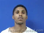 Mugshot of Malik Amur Thaggared Oxendine booked in Sampson County, North Carolina on May 1, 2026