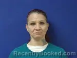 Mugshot of Lori Faye Page booked in Sampson County, North Carolina on April 10, 2026