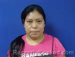 Mugshot of Aricelda Roblero Morales booked in Sampson County, North Carolina on June 10, 2026