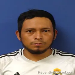 Mugshot of Lorenzo Velasquez Garcia booked in Sampson County, North Carolina on June 22, 2026