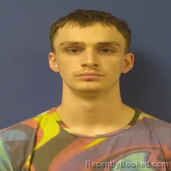 Mugshot of Caleb Ace Mcleod booked in Sampson County, North Carolina on June 23, 2026