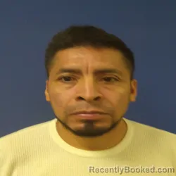 Mugshot of Jose Rene Hernandez-Cabrera booked in Sampson County, North Carolina on June 24, 2026