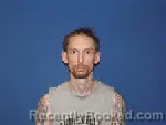 Mugshot of David Alan Mesimer booked in Sampson County, North Carolina on August 14, 2026