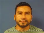 Mugshot of Werclein Vasquez De La Piedra booked in Sampson County, North Carolina on August 25, 2026