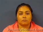 Mugshot of Evelyn Antonia Elias booked in Sampson County, North Carolina on August 30, 2026