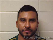 Mugshot of Werclein Vasquez Dela Piedra booked in Sampson County, North Carolina on September 18, 2026