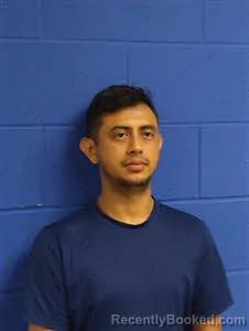 Mugshot of Jarquin Alvarez Bayardo booked in Sampson County, North Carolina on October 3, 2026