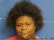 Mugshot of Makayla Miracle Johnson booked in Sampson County, North Carolina on October 6, 2026