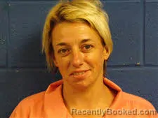 Mugshot of Ashlie Marie Lewis booked in Sampson County, North Carolina on October 14, 2026
