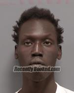 Booking photo from Le Sueur County, Minnesota