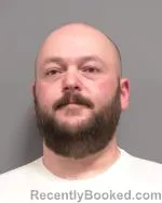 Mugshot of Kory James Kvam booked in Le Sueur County, Minnesota on March 17, 2026