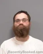 Mugshot of Damian John Ristau booked in Le Sueur County, Minnesota on April 17, 2026