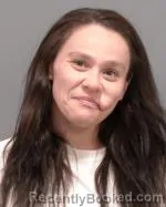 Mugshot of Megan Renae Martinez booked in Le Sueur County, Minnesota on May 3, 2026