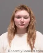 Mugshot of Anna Mary Bigus booked in Le Sueur County, Minnesota on June 6, 2026