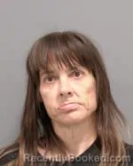 Mugshot of Sarah Jo Hanson booked in Le Sueur County, Minnesota on July 6, 2026