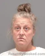 Mugshot of Katie Marie Johnson booked in Le Sueur County, Minnesota on July 24, 2026
