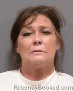 Mugshot of Genevieve Frances Berardi booked in Le Sueur County, Minnesota on July 24, 2026