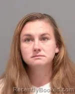 Mugshot of Mallory Kaitlin Malecha booked in Le Sueur County, Minnesota on August 20, 2026