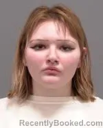 Mugshot of Anna Mary Bigus booked in Le Sueur County, Minnesota on September 19, 2026