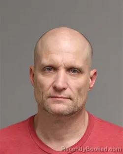 Mugshot of Todd Alexander Gunther booked in Martin County, Minnesota on October 1, 2026
