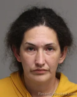 Mugshot of Amber Lyn Luedke booked in Martin County, Minnesota on October 2, 2026