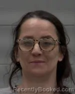 Mugshot of Kelley Ann Roach booked in McLeod County, Minnesota on April 1, 2026