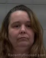 Mugshot of Angela Renee Pichon booked in McLeod County, Minnesota on April 17, 2026