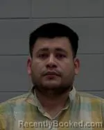 Mugshot of Yelsis Alexander Arauz Acuna booked in McLeod County, Minnesota on May 14, 2026