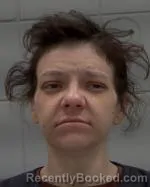 Mugshot of Courtney Brianne Burkel booked in McLeod County, Minnesota on May 21, 2026
