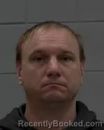Mugshot of Lance Melvin Kluver booked in McLeod County, Minnesota on June 20, 2026