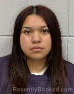 Mugshot of Dulce Ruby Ramirez booked in McLeod County, Minnesota on October 3, 2026