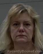 Mugshot of Michelle Marie Olson booked in McLeod County, Minnesota on October 22, 2026