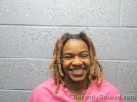 Mugshot of TIOMBE TAJANAE MURDAUGH booked in Scotland County, North Carolina on March 28, 2026